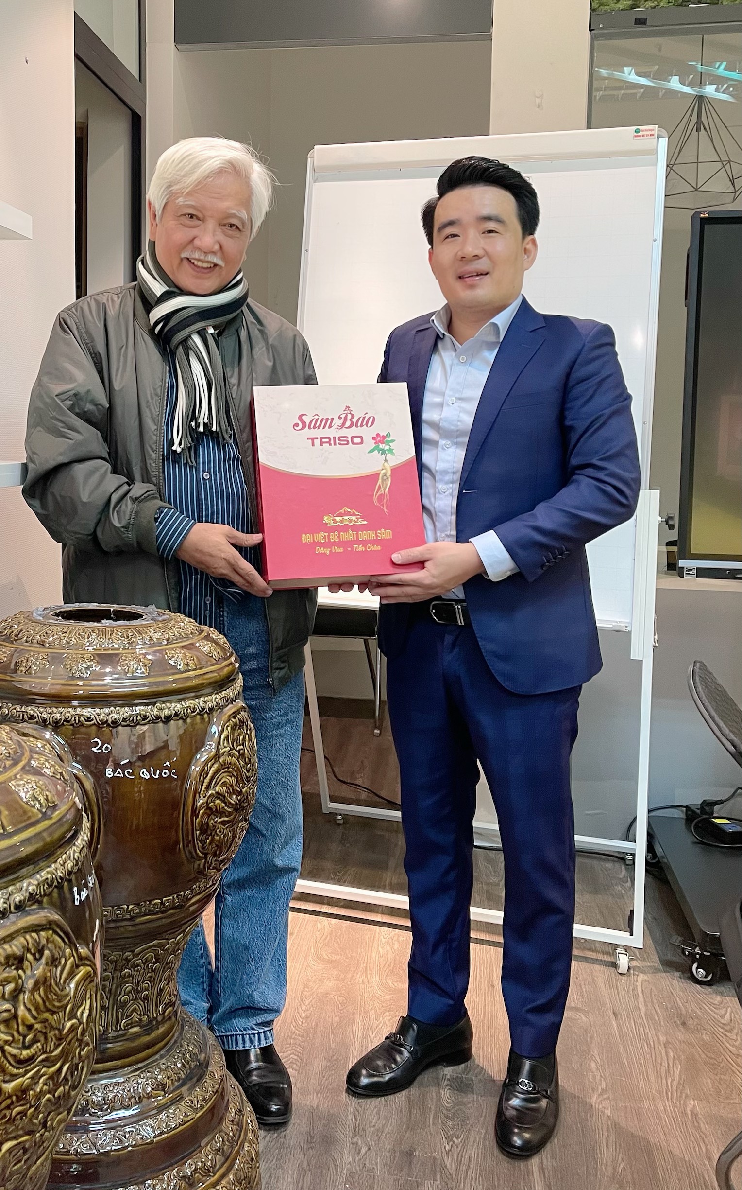 Cán bộ - Nguyên Cán bộ cấp cao tin tưởng sử dụng Sâm Báo Triso