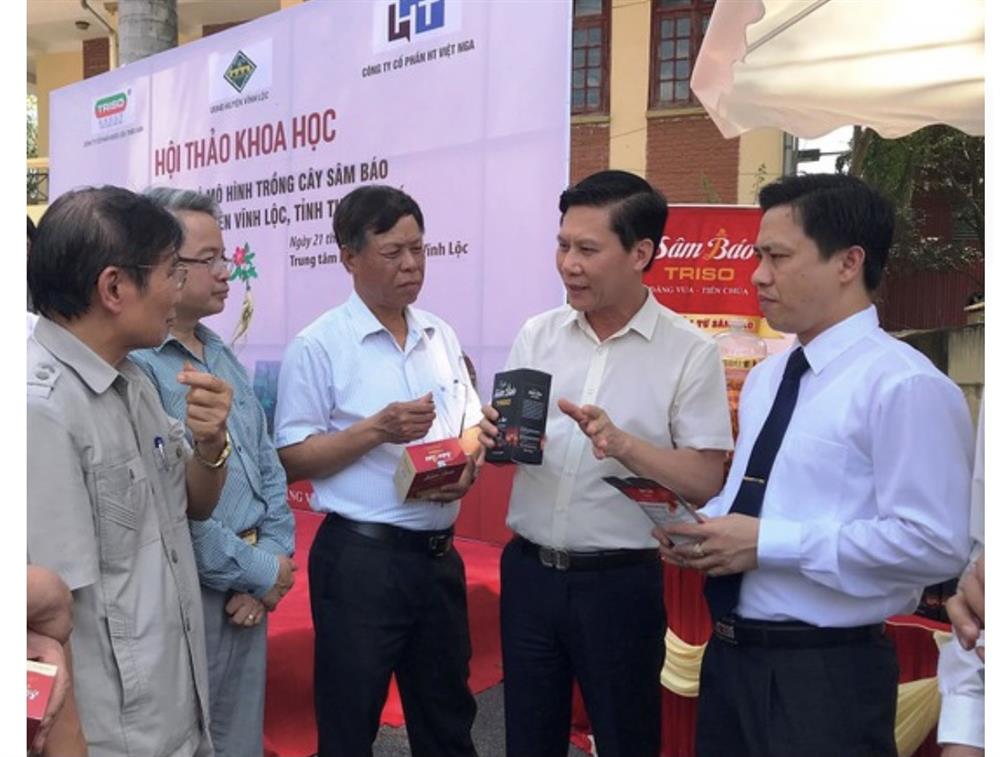 Báo Doanh nhân đưa tin: Sâm Báo - 'dược liệu vàng' xứ Thanh