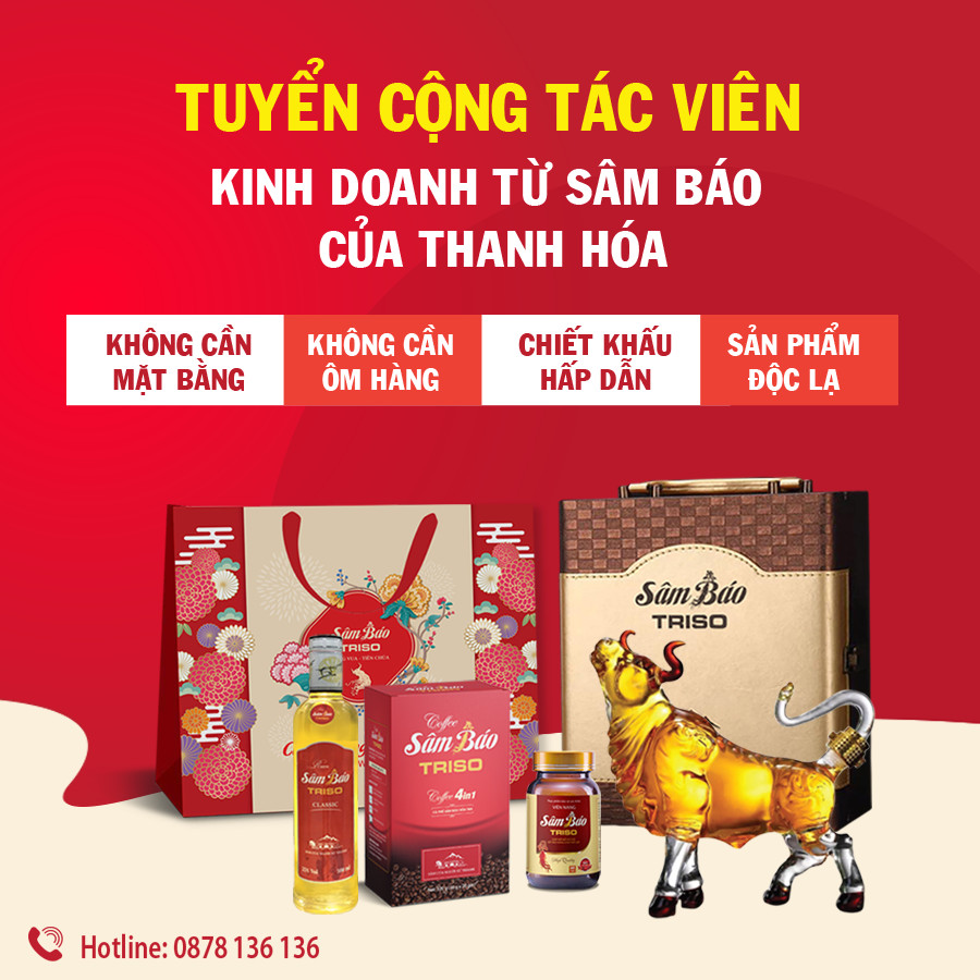 Tuyển CTV kinh doanh sản phẩm Độc - Lạ từ cây Sâm Báo của Thanh Hóa