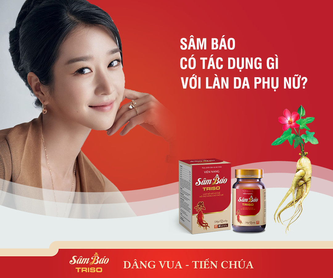 Sâm Báo có tác dụng gì với làn da phụ nữ?