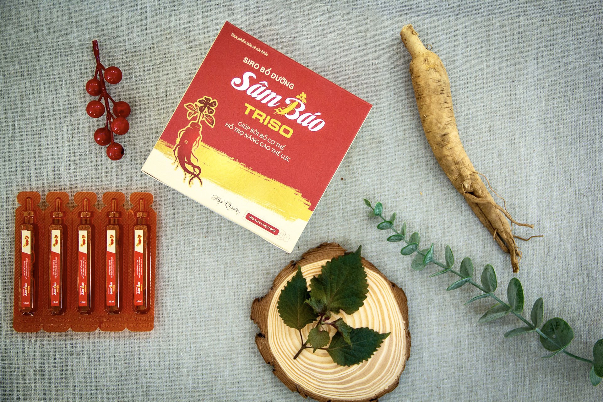 [Câu chuyện sản phẩm]  Siro Sâm Báo Triso - sản phẩm tăng sức đề kháng gắn với loài sâm Báo quý hiếm